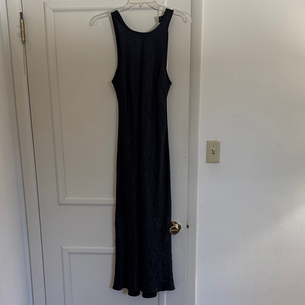 House of Harlow Black Slip Dress SZ M